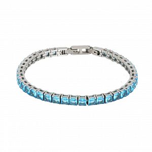 Βραχιόλι Ριβιέρα 4mm Από Ατσάλι TU29814