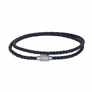 Βραχιόλι Από Δέρμα Και Ατσάλι TU29864