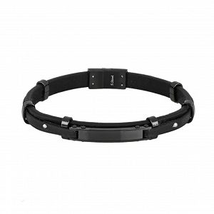 Βραχιόλι Από Δέρμα Και Ατσάλι TU29902