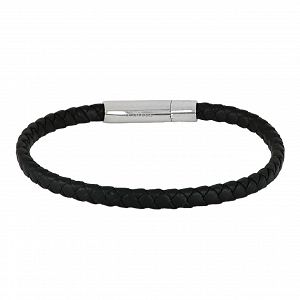 Βραχιόλι Από Δέρμα Και Ατσάλι TU29906