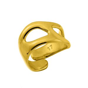 Δαχτυλίδι Από Ορείχαλκο Επιχρυσωμένο 24K PF30264