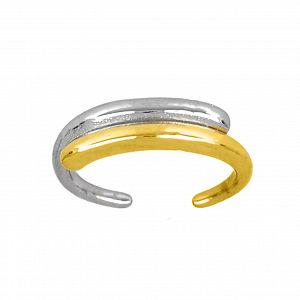 Δαχτυλίδι Από Ατσάλι Επιχρυσωμένο TU30980