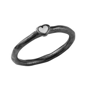 Δαχτυλίδι Από Ορείχαλκο Με Καρδιά PF34321