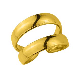 Δαχτυλίδι Από Ορείχαλκο Επιχρυσωμένο 24Κ PF34347