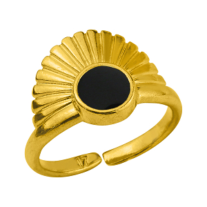 Δαχτυλίδι Από Ορείχαλκο Επιχρυσωμένο 24Κ PF34353