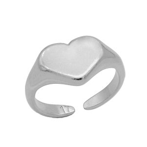 Δαχτυλίδι Από Ορείχαλκο Καρδιά PF37389