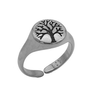 Δαχτυλίδι Από Ορείχαλκο Με Δέντρο PF37401