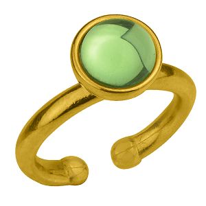Δαχτυλίδι Από Ορείχαλκο Επιχρυσωμένο Με Κρύσταλλο AA38570