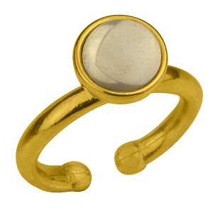 Δαχτυλίδι Από Ορείχαλκο Επιχρυσωμένο Με Κρύσταλλο AA38572