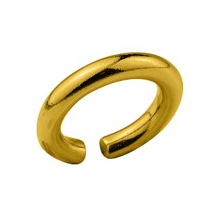Δαχτυλίδι Από Ορείχαλκο Επιχρυσωμένο 24Κ PF38786
