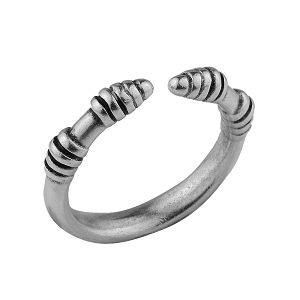 Δαχτυλίδι Από Ορείχαλκο Επαργυρωμένο PF38787
