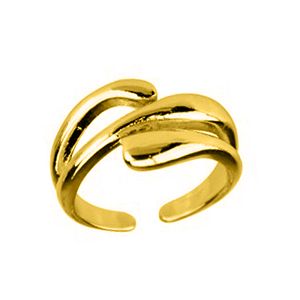 Δαχτυλίδι Από Ορείχαλκο Επιχρυσωμένο NI38863