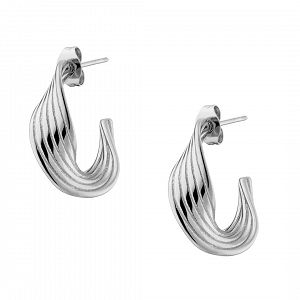 Σκουλαρίκια Κρίκοι Από Ατσάλι AS40097