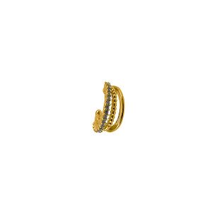Σκουλαρίκι Earcuff Από Ορείχαλκο Επιχρυσωμένο NI43362