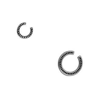 Σκουλαρίκια Κρίκοι Σετ Earcuff Από Ορείχαλκο 24Κ PF47476
