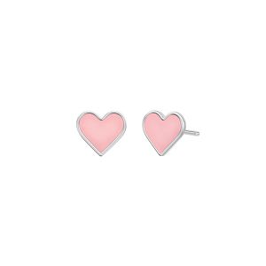 Σκουλαρίκια Marea Από Ασήμι 925 Καρδιά D02401/AE