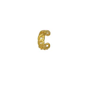 Σκουλαρίκι Excite ear cuff επιχρυσωμένο ασήμι 925 αλυσίδα S-6-G-4