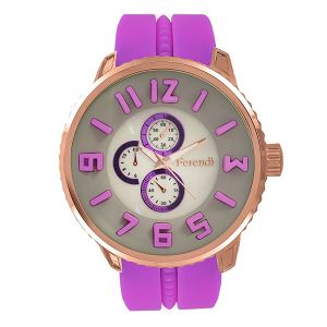 FERENDI GENESIS Fuchsia Rubber Strap 1326-11