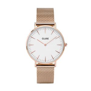CLUSE LABOHEME Rose Gold Stainless Steel Strap CW0101201001