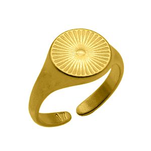 Δαχτυλίδι Από Ορείχαλκο Επιχρυσωμένο PF34127