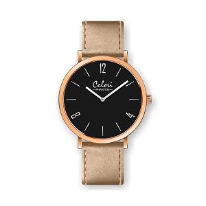 COLORI Phantom Beige Leather Strap COL439
