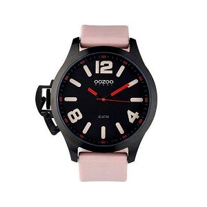 OOZOO STEEL XL Light Pink Rubber Strap OS374