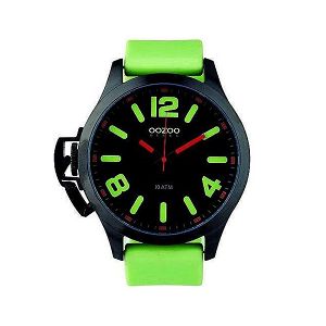 OOZOO STEEL XL Light Green Rubber Strap OS382