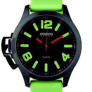 OOZOO STEEL XL Light Green Rubber Strap OS382