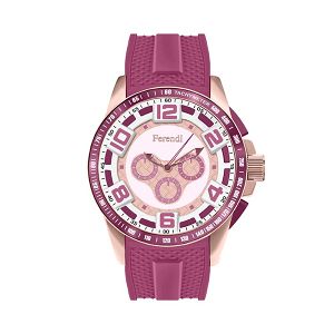 FERENDI REBEL Purple Rubber Strap 1601-7
