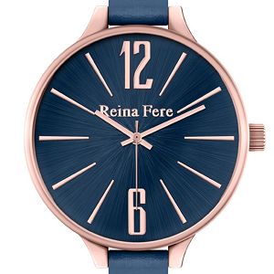 REINA FERE Blue Leather Strap 0712-4