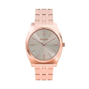 Ferendi Minimal Chic Rose Gold Stainless Steel Bracelet 8565-3