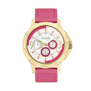 DECERTO Candy Fuchsia Leather Strap 9393-33