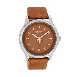 OOZOO Timepieces Brown Leather Strap C7437
