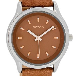 OOZOO Timepieces Brown Leather Strap C7437