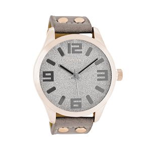 OOZOO Timepieces Brown Leather Strap C8470