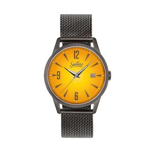 SIXTIES Black Stainless Steel Bracelet GUME-12