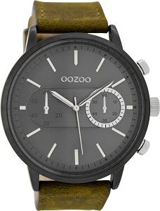 OOZOO Timepieces Brown Leather Strap C9057