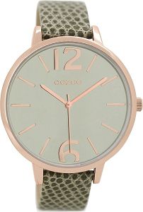 OOZOO Timepieces Brown Leather Strap C9152