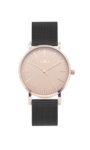 IKKI JANET Black Stainless Steel Strap JT23