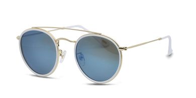 IKKI RYDER Sunglasses White / Blue 38-1