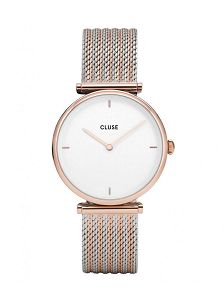 CLUSE Triomphe Rose Gold Bicolour Mesh CW0101208001