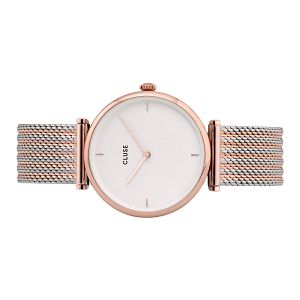 CLUSE Triomphe Rose Gold Bicolour Mesh CW0101208001