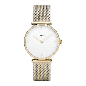 CLUSE Triomphe Gold Bicolour Mesh CW0101208002