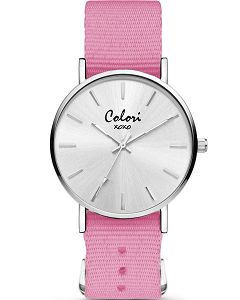 COLORI xoxo Pink Fabric Strap Set COL557