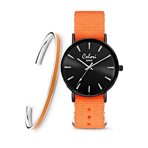 COLORI xoxo Orange Fabric Strap Set COL556
