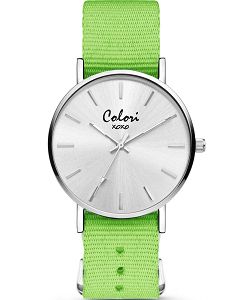 COLORI xoxo Green Fabric Strap Set COL549