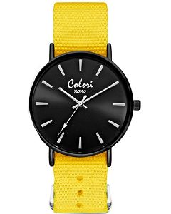 COLORI xoxo Yellow Fabric Strap Set COL552