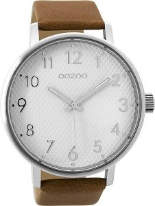 OOZOO Timepieces Brown Leather Strap C9401