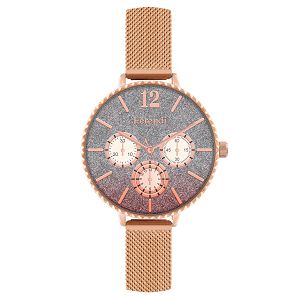 FERENDI Splendid Rose Gold Metal Strap 7460R-104