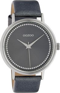 OOZOO Timepieces Blue Leather Strap C10428